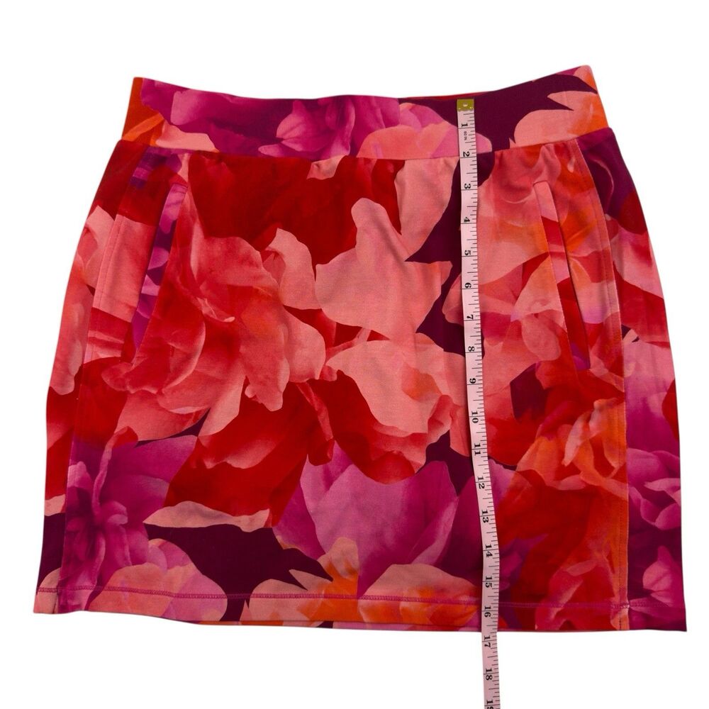 Lot of 2 T By Talbots Skorts Skirts Size Small Blue Pink Coral Golf Pickleball - Picture 6 of 12